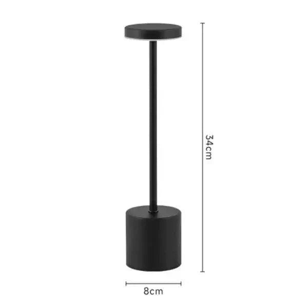 Luminária de LED Portátil Touch Recarregável 3 Tons Lune - Desconto Progressivo