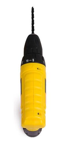 Parafusadeira Furadeira Bateria 12v Bivolt + Acessorios