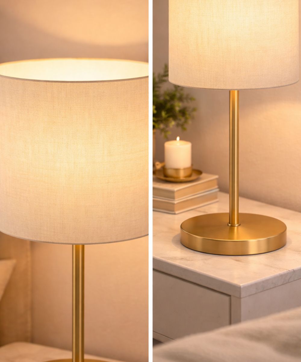 Abajur de Mesa Ravenna Base em Cerâmica Decorativo