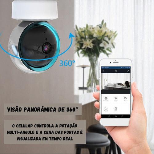 Câmera Inteligente Smart Wifi Alexa Tuya 1080p Smart Home