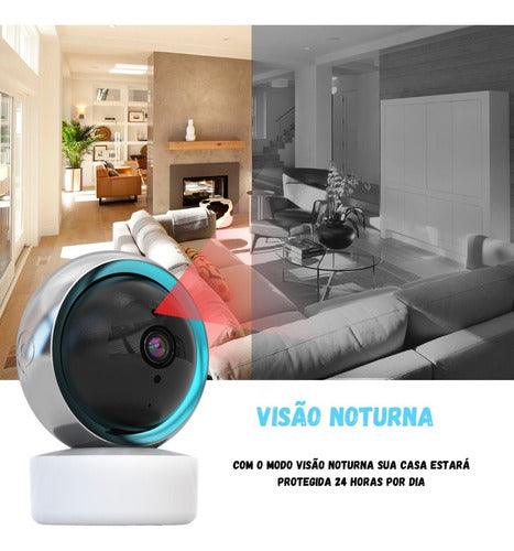 Câmera Inteligente Smart Wifi Alexa Tuya 1080p Smart Home