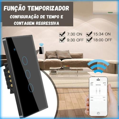 Interruptor Inteligente Wi-fi 2 Botões Alexa Google Home App