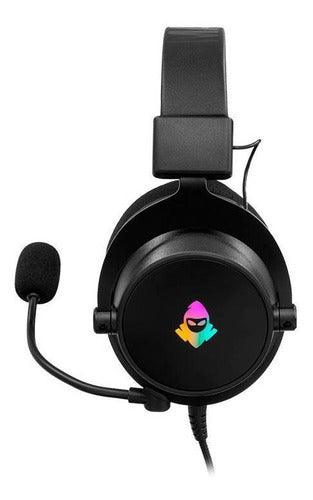 Headset Gamer Rgb Mancer Aura Drivers 50mm Fone Pc