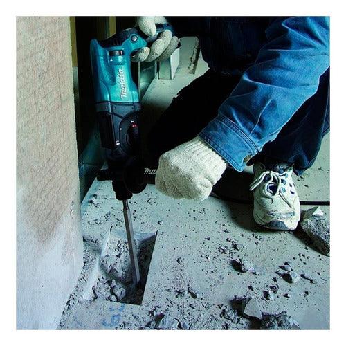 Martelete Makita HR2470 azul com 800W de potência 220V