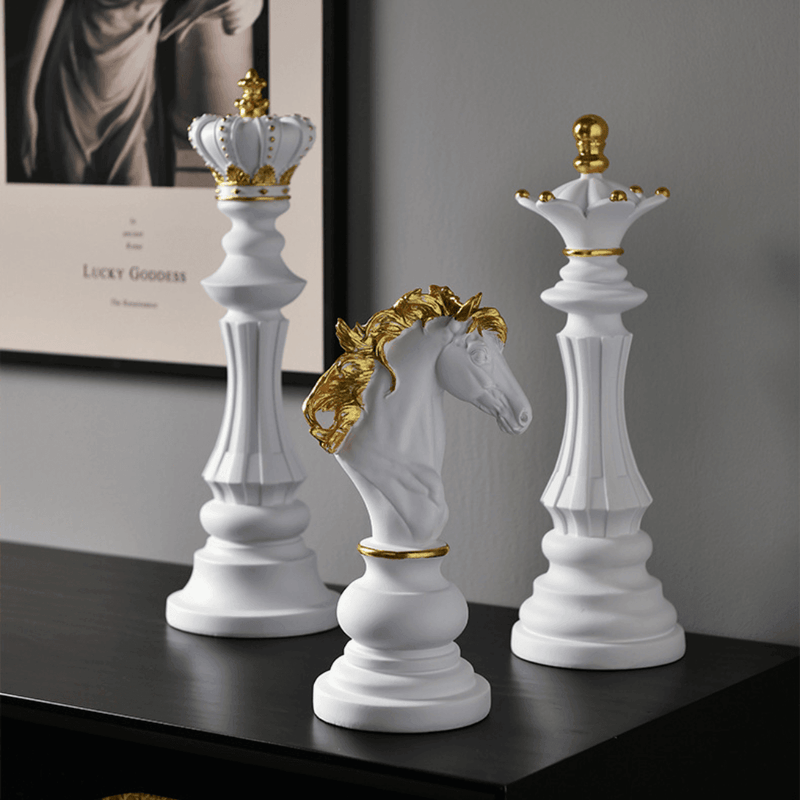 escultura-pecas-de-xadrez-conjunto-decorativo-3-pecas