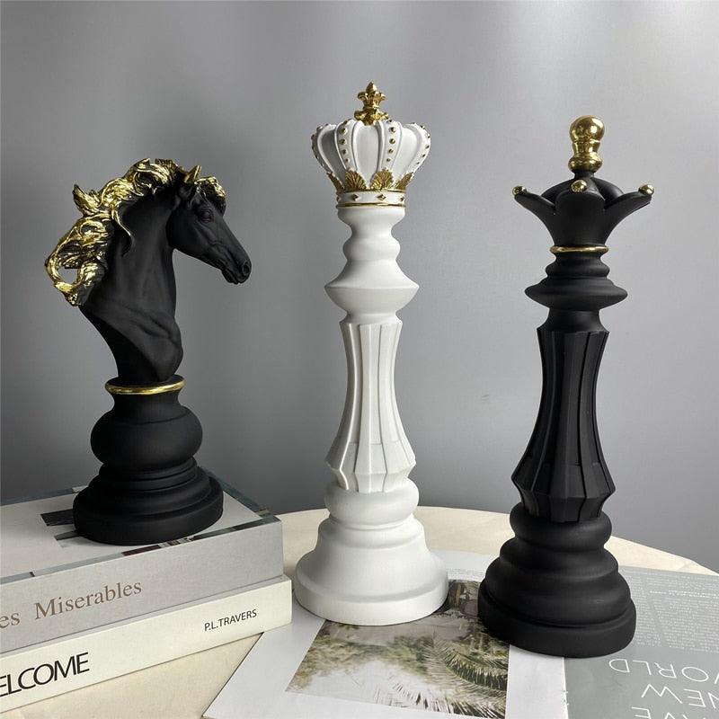escultura-pecas-de-xadrez-conjunto-decorativo-3-pecas