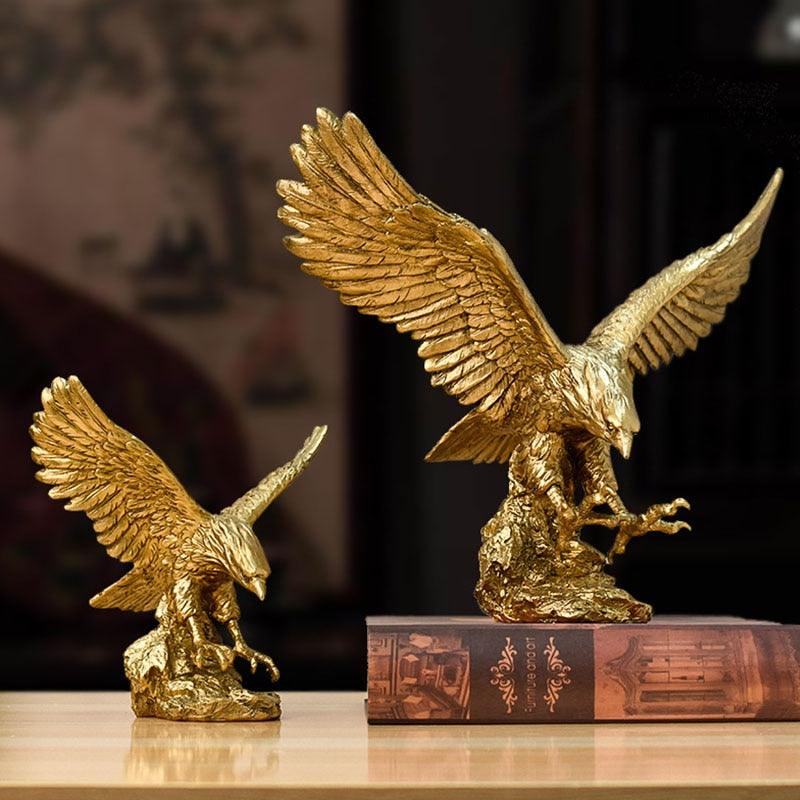 escultura-águia-real