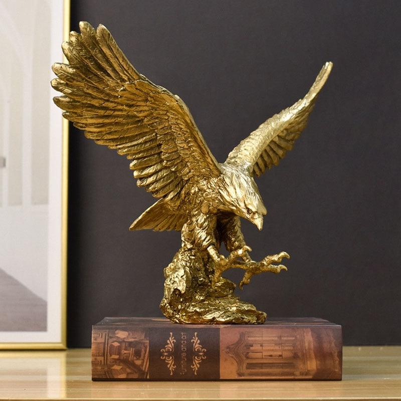 escultura-águia-real