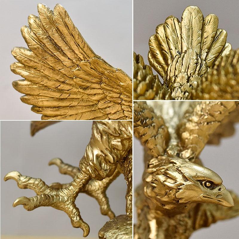escultura-águia-real