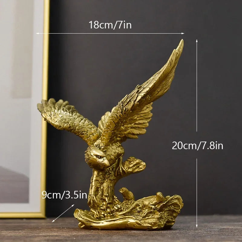 escultura-águia-real