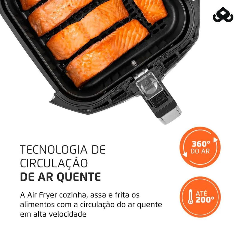 Fritadeira Air Fryer 4 Litros 1500w 20a Mondial