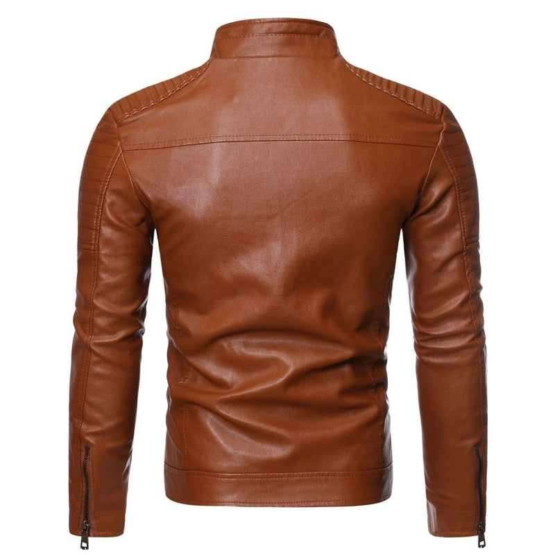 Jaqueta de Couro Elegante - ClassyJacket