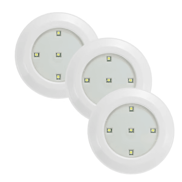 Kit 3 Luminárias de Led Inteligentes com Controle Remoto