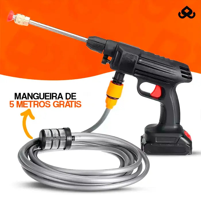 lavadora-de-alta-pressão-portátil-sem-fios-PowerWash-com-mangueira-de-5m