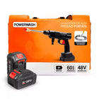 Lavadora de Pressão Portátil Sem Fios com Mangueira de 5M + Bateria Extra de Brinde - PowerWash™