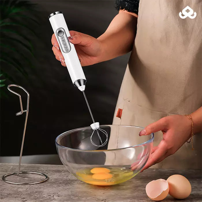 Mixer Batedor e Misturador Elétrico Portátil para Bebidas - CheffMix™