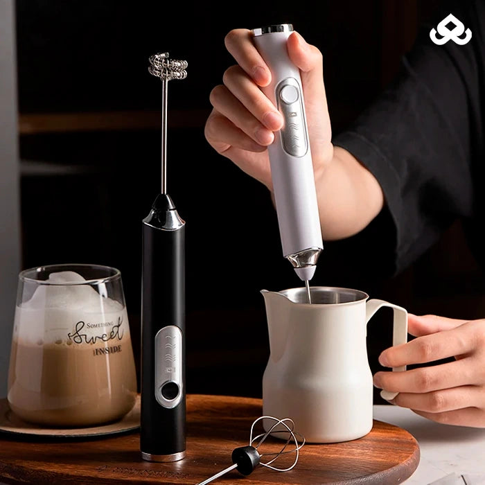 Mixer Batedor e Misturador Elétrico Portátil para Bebidas - CheffMix™