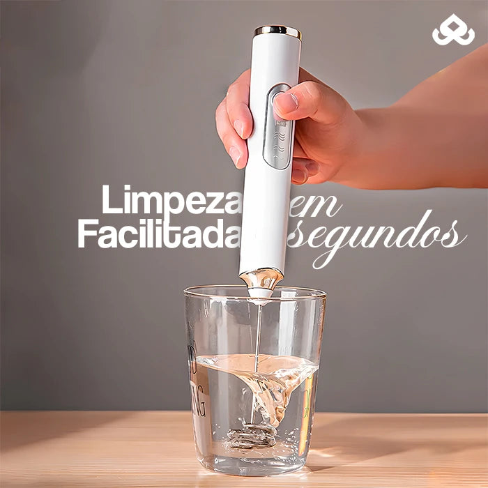 Mixer Batedor e Misturador Elétrico Portátil para Bebidas - CheffMix™