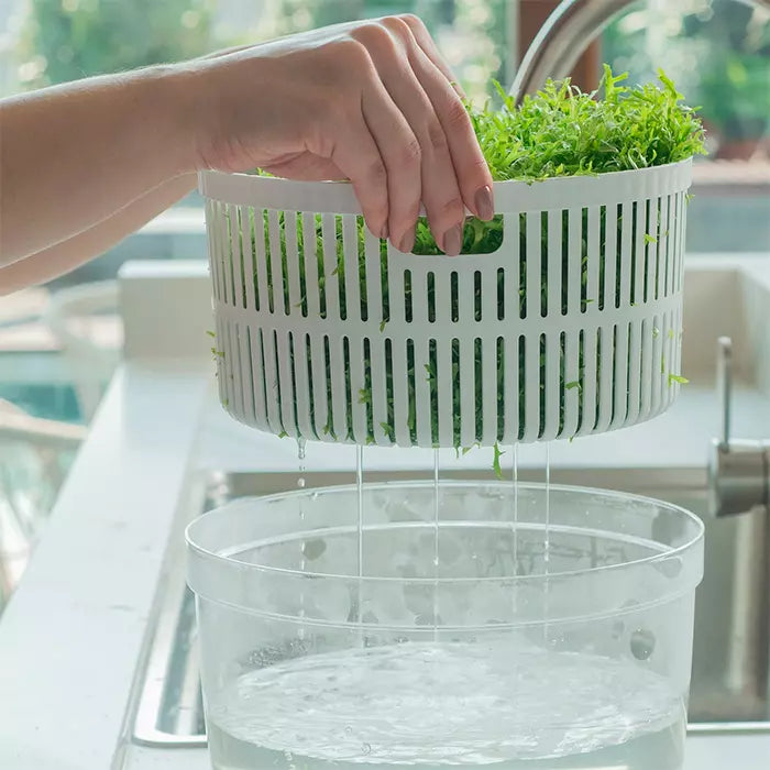 Secador de Saladas com Organizador 5,5L - Linha Clear Fresh Ou