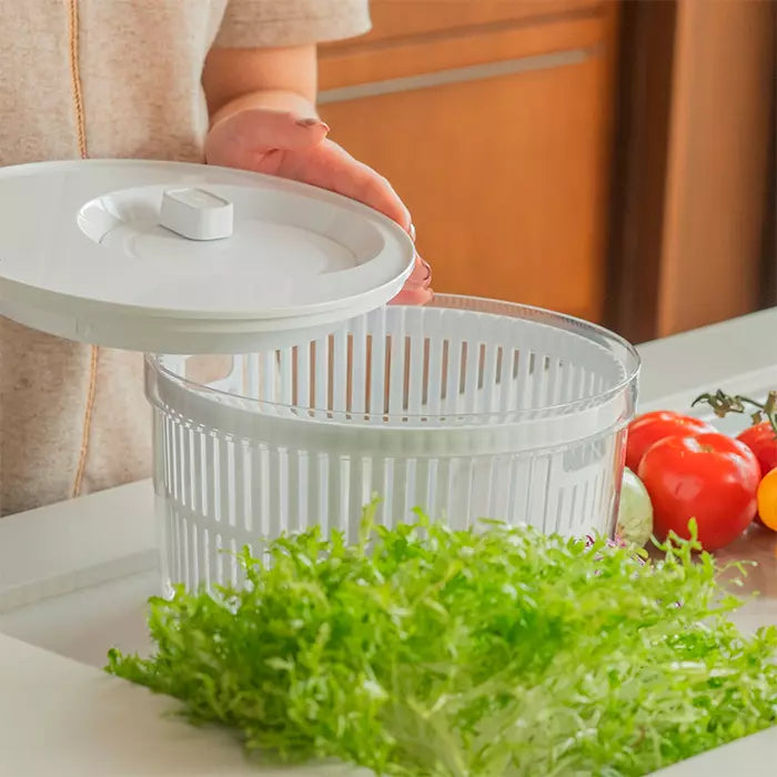 Secador de Saladas com Organizador 5,5L - Linha Clear Fresh Ou
