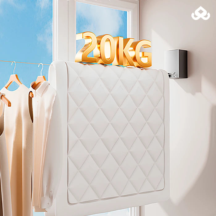 Varal Retrátil Invisível de Aço Inoxidável 4.2m - Varalux™