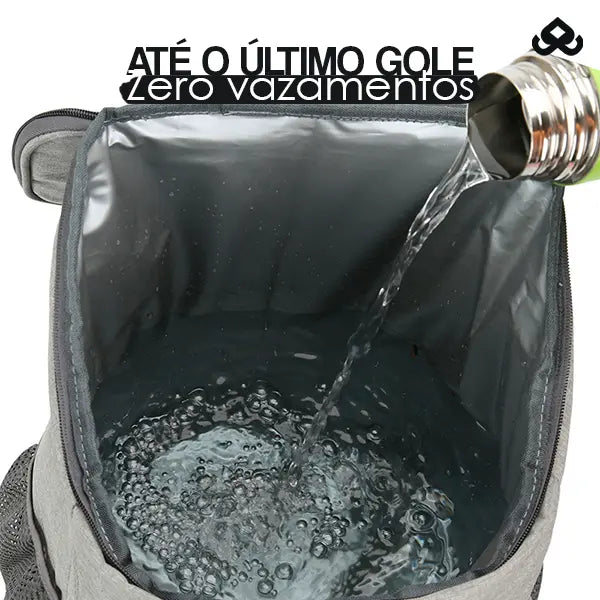 Mochila Cooler Térmica 23L Impermeável + Copo Térmico 500ML de Brinde - BagCooler™