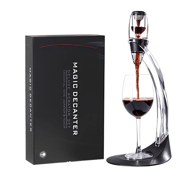 Aerador Para Vinhos com Suporte Oslo - Yuzzi®