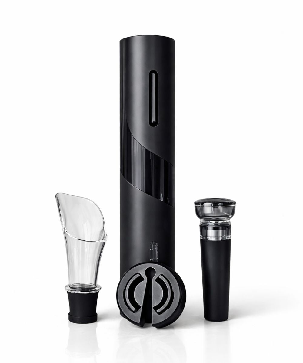 Kit Abridor Saca Rolhas de Vinhos Elétrico - Yuzzi®