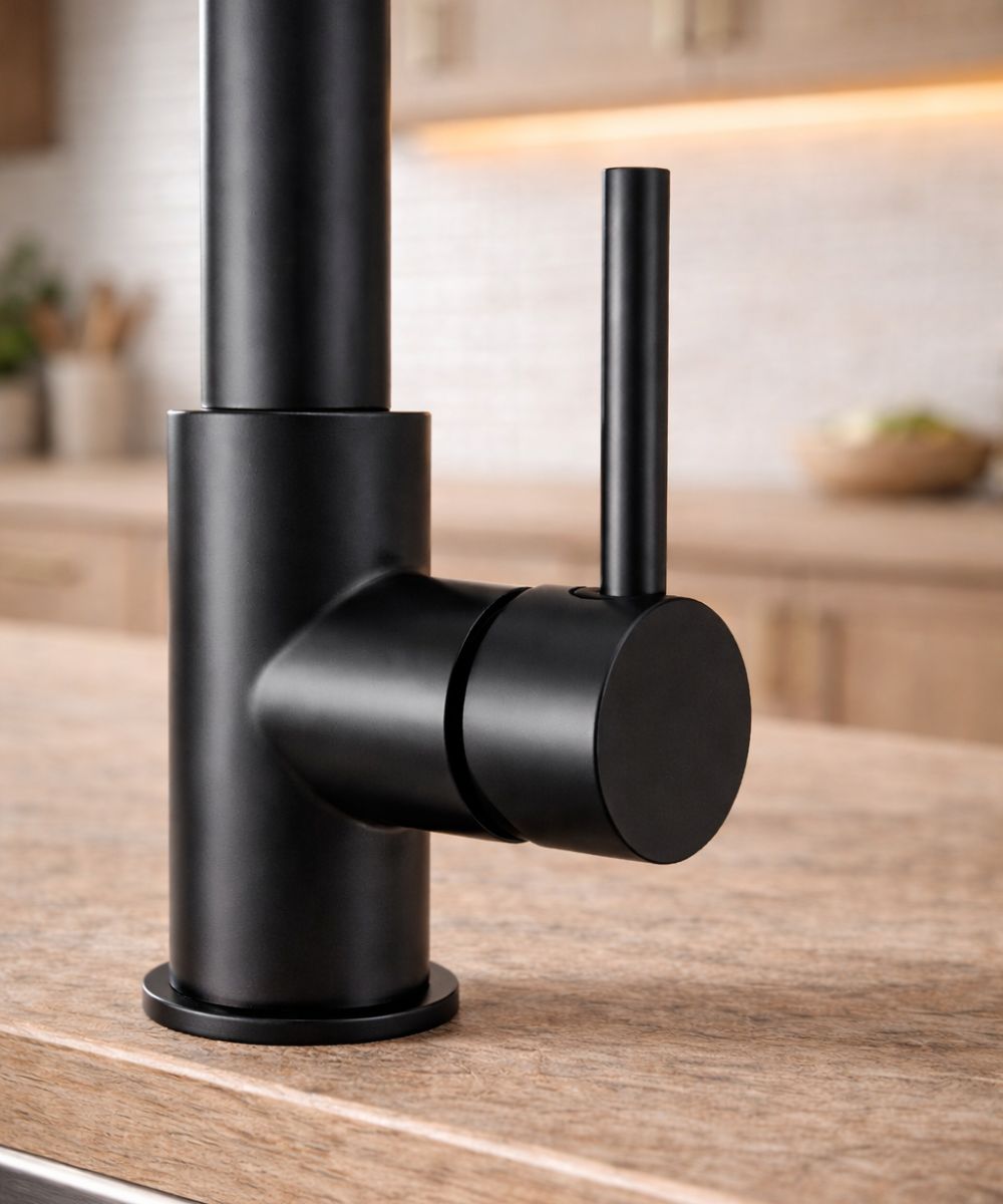 Torneira Aquen Gourmet para Cozinha Design Moderno Inox